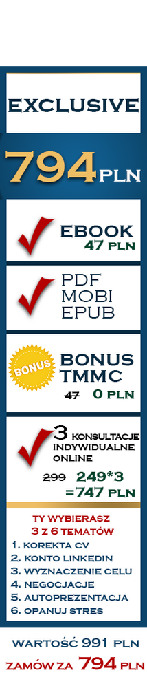Zamów Pakiet Exclusive - 3 godziny konsultacji online!