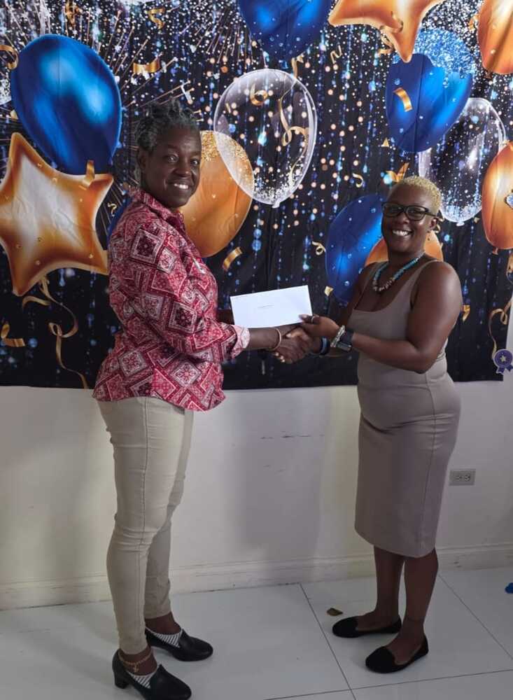 Winner Lois from Tobago