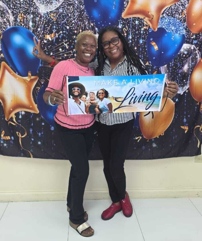 Winner Kester holding voucher