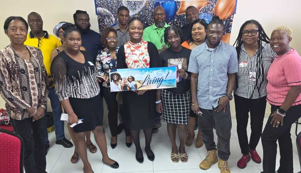 Group attendees at Lunch & Learn