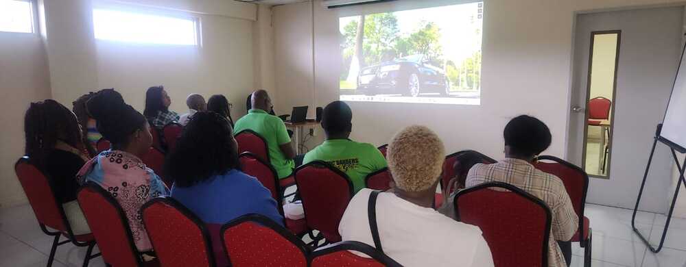 Event crowd cheering